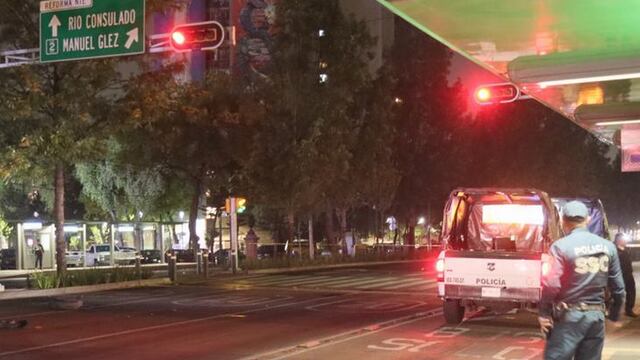 Paseo de la Reforma un hombre de 20 a 25 años de edad murió atropellado