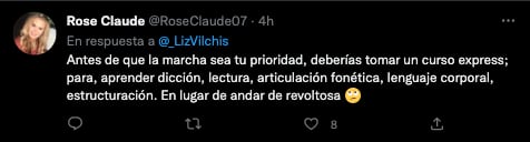 Se burlan de Ana Elizabeth García Vilchis por su invitación a la marcha de AMLO