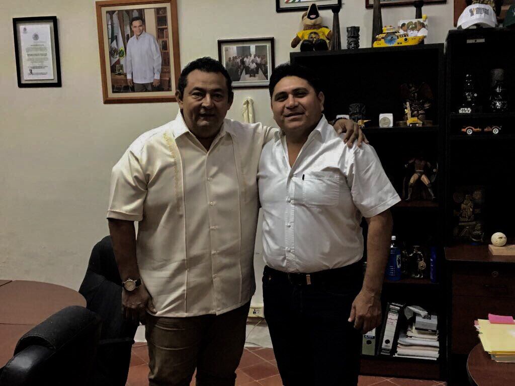 Diego González Manzanero y José Luis Novelo