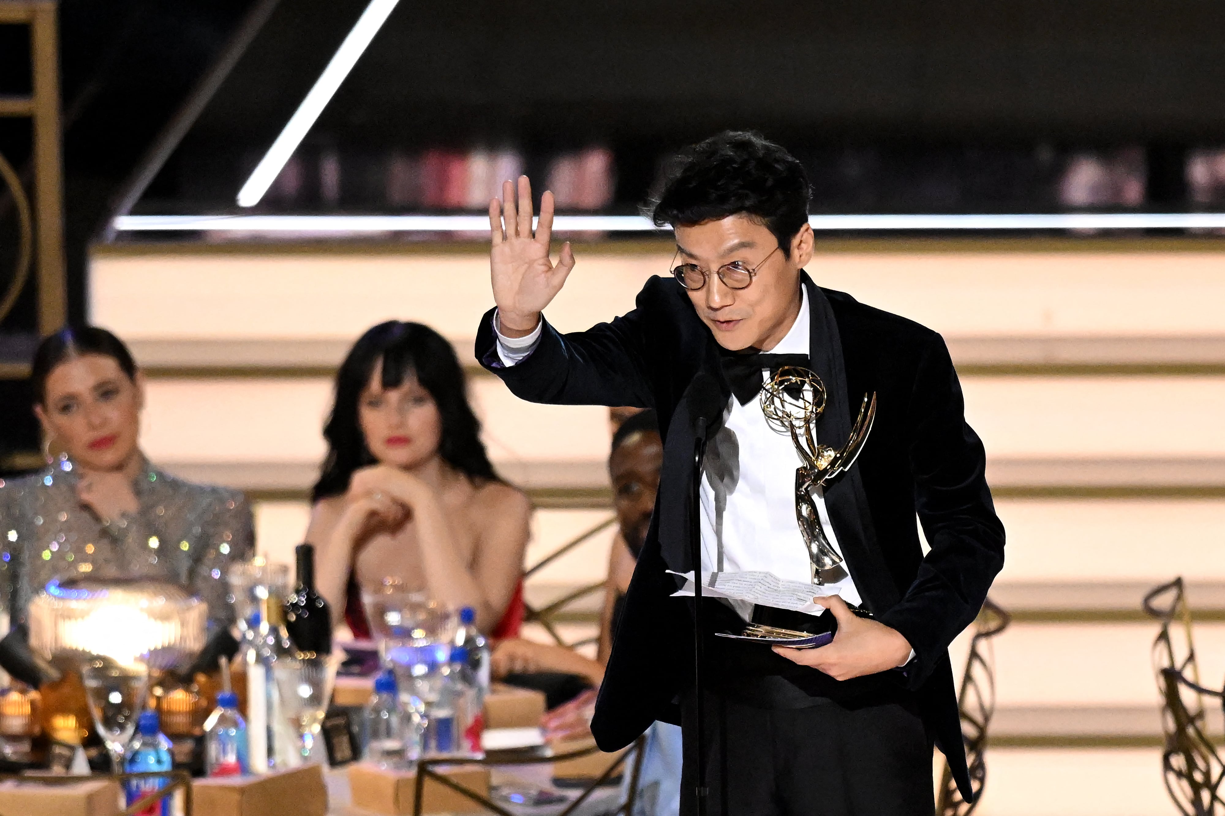 Hwang Dong-hyuk en los Emmy 2022