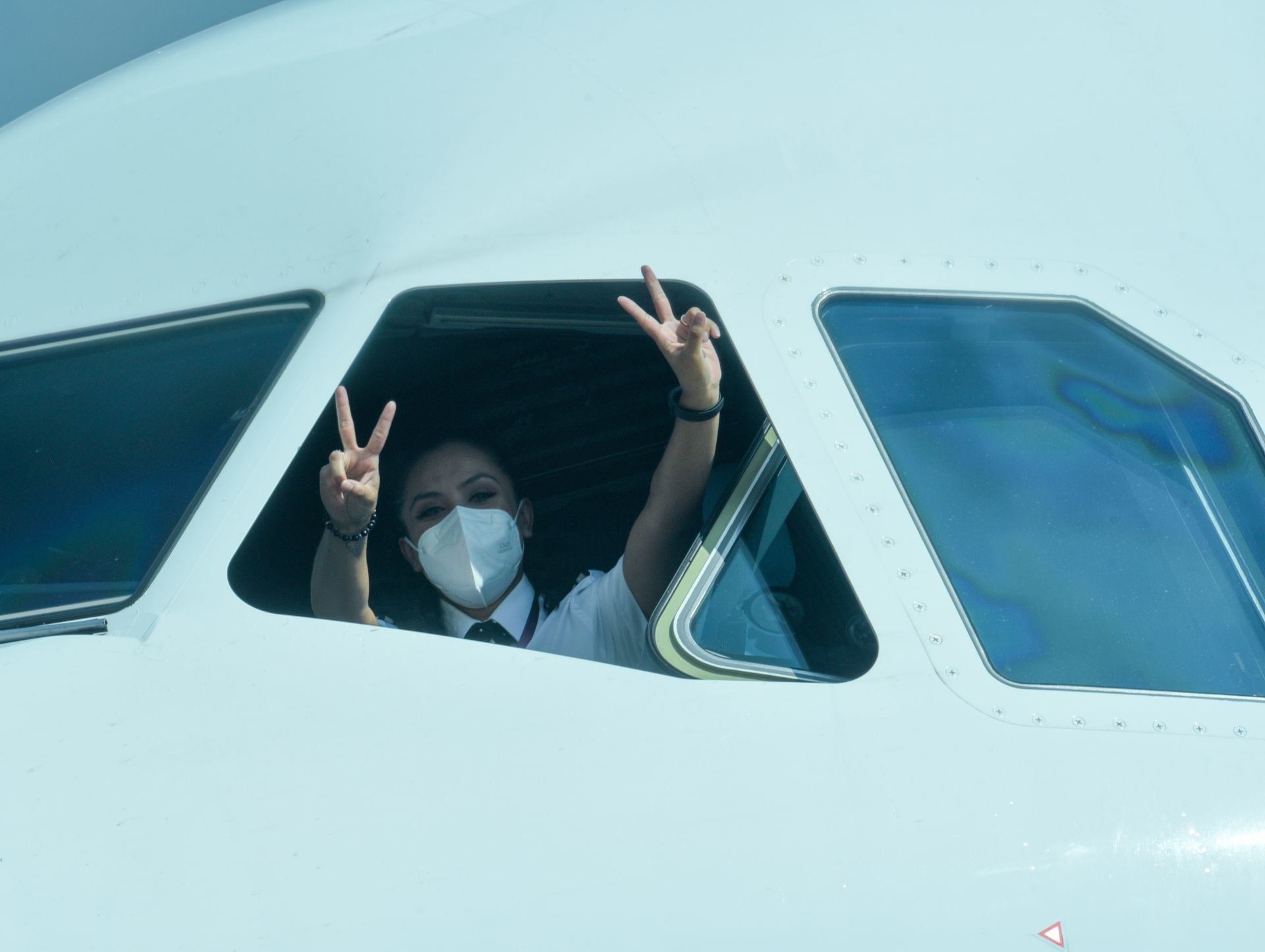 Trabajadora de Volaris
