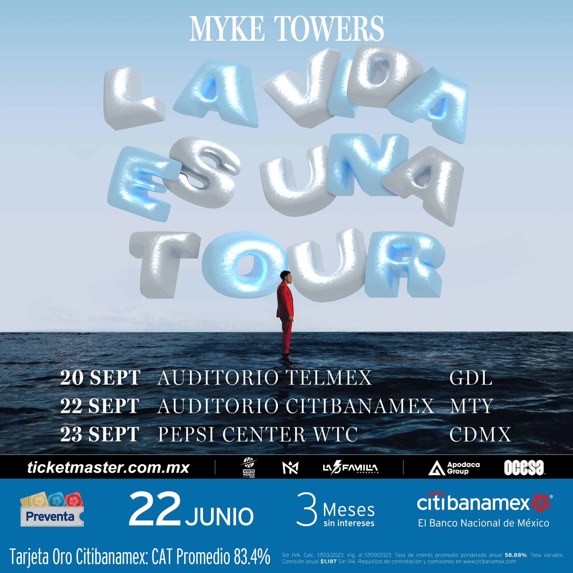 Myke Towers: Precio de boletos para verlo en concierto en CDMX, Guadalajara y Monterrey