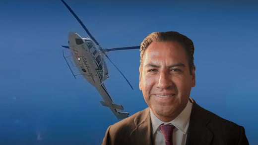 Helicóptero de Eduardo Ramírez realiza maniobra de emergencia en Chiapas