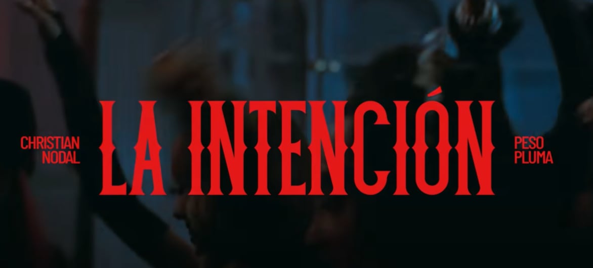 Christian Nodal con Peso Pluma ‘La intención’