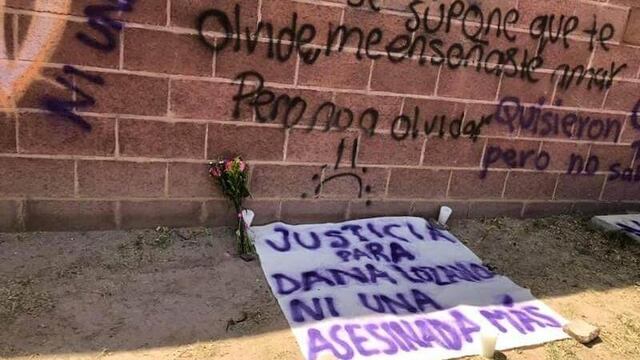 Memorial en honor a Dana Lizeth Lozano Chávez