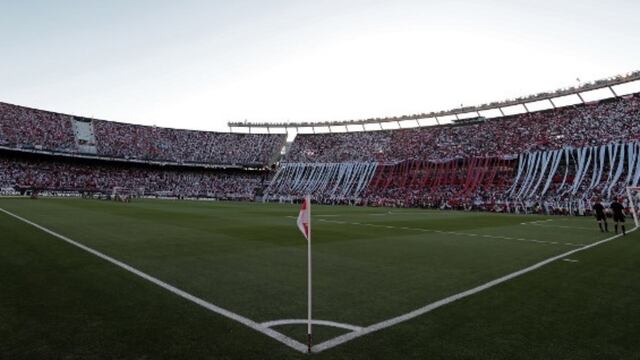 El Estadio Monumental previo al compromiso.