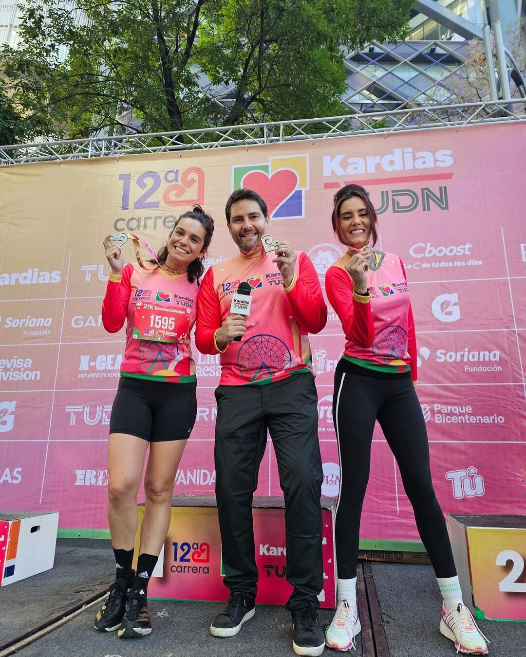 Tania Rincón en la carrera Kardias TUDN 2024