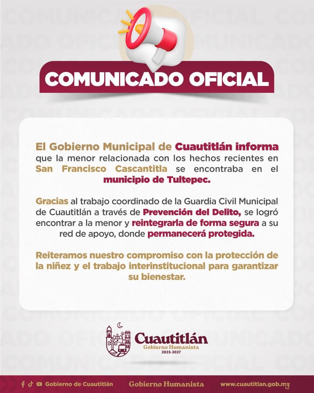 Hallan a menor tras doble feminicidio en Cuautitlán