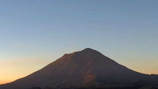 Volcán Popocatépetl el 5 de abril
