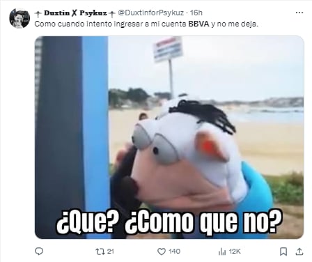 Memes por la caída de BBVA