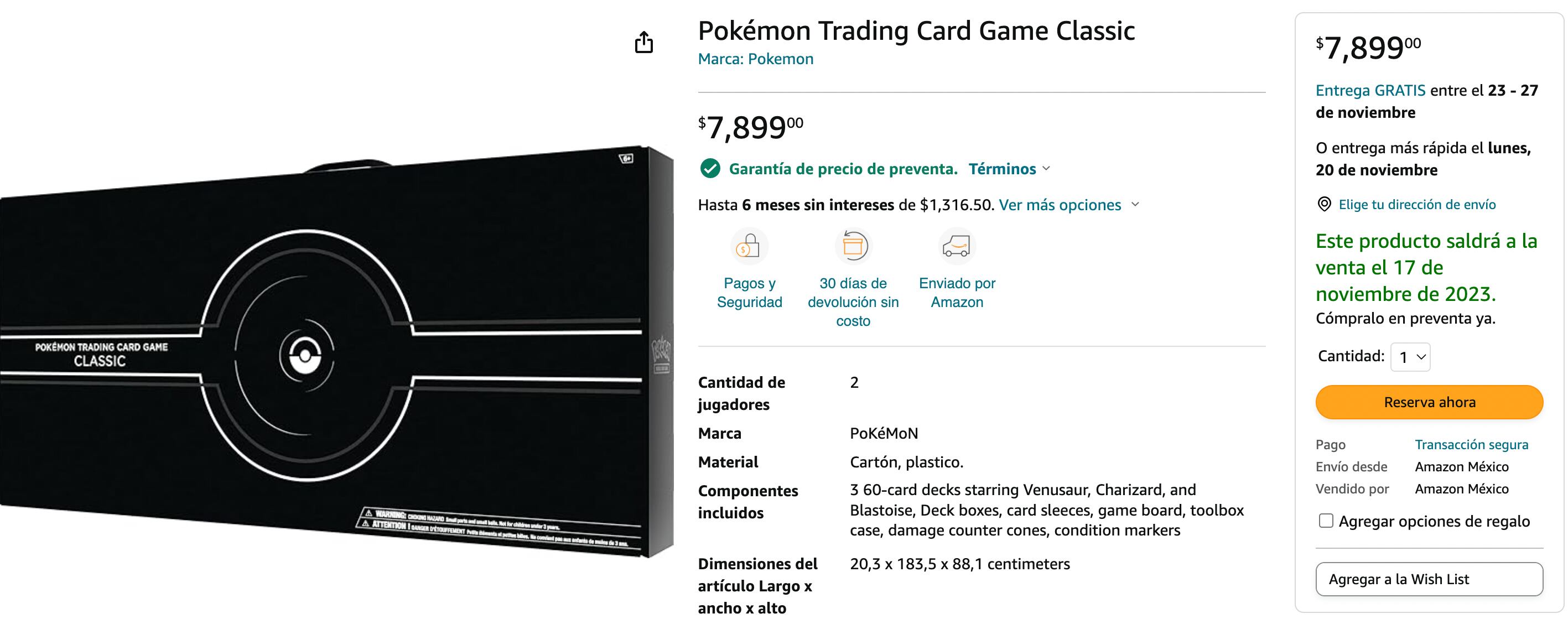 Pokémon Trading Card Game Classic