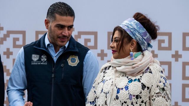 Omar García Harfuch y Clara Brugada durante el arranque del operativo de seguridad entre las alcaldías Iztapalapa y Tláhuac