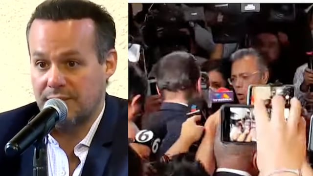 josé Joel protagoniza empujones con la prensa