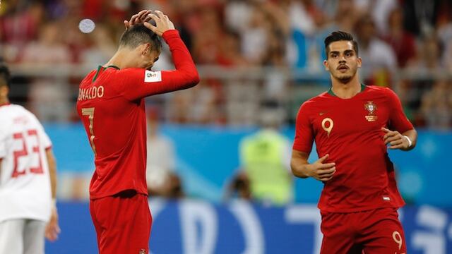 Cristiano lamenta su falla desde el manchón penal