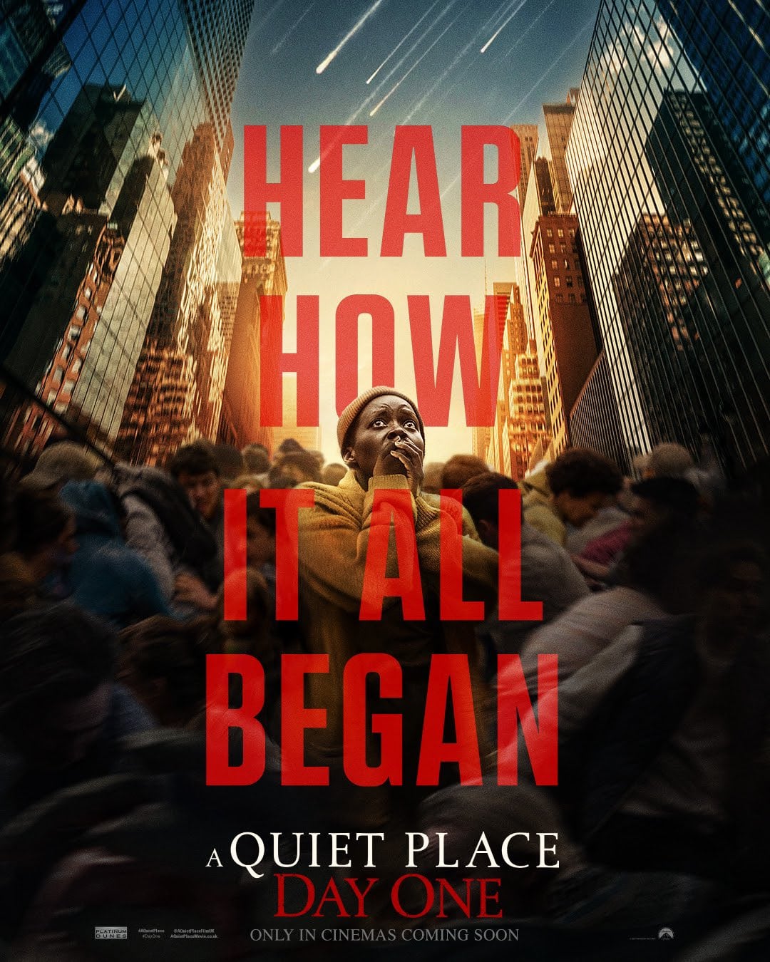 A Quiet Place: Day One revela a Lupita Nyong’o y Joseph Quinn en el tráiler de su nueva película