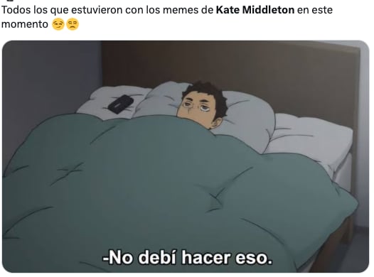 Memes arrepentidos le piden perdón a Kate Middleton