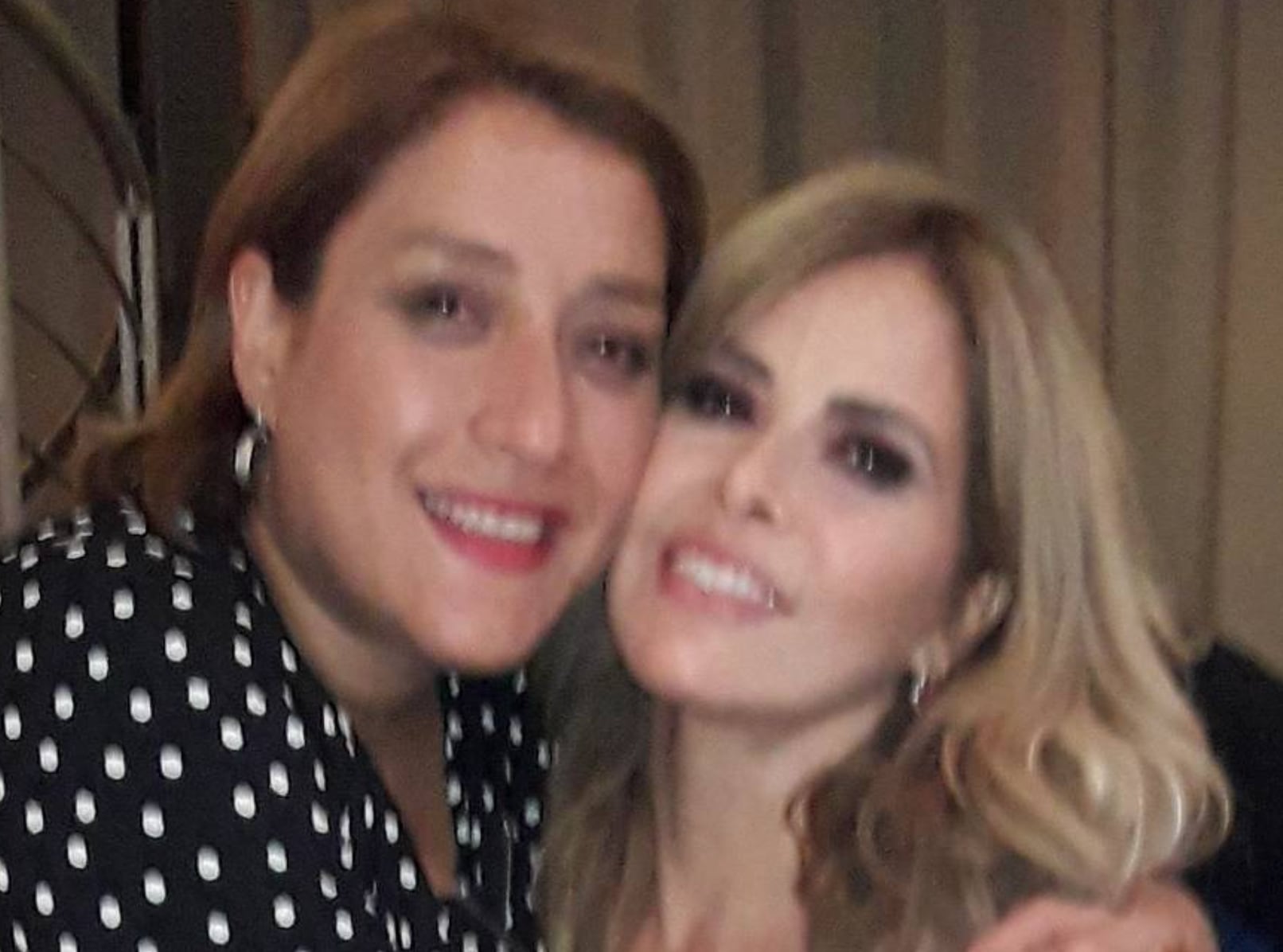 Tamara Zúñiga y Gloria Trevi