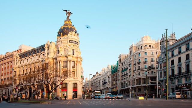 Gran via de Madrid