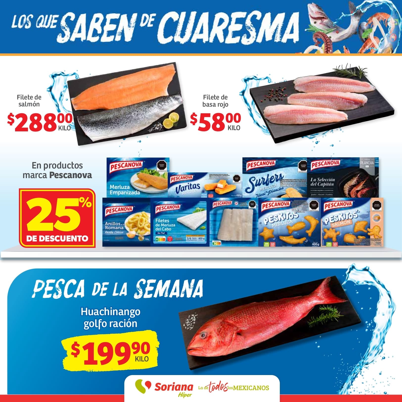 Ofertas Soriana fin de semana 23 al 26 de febrero 2024