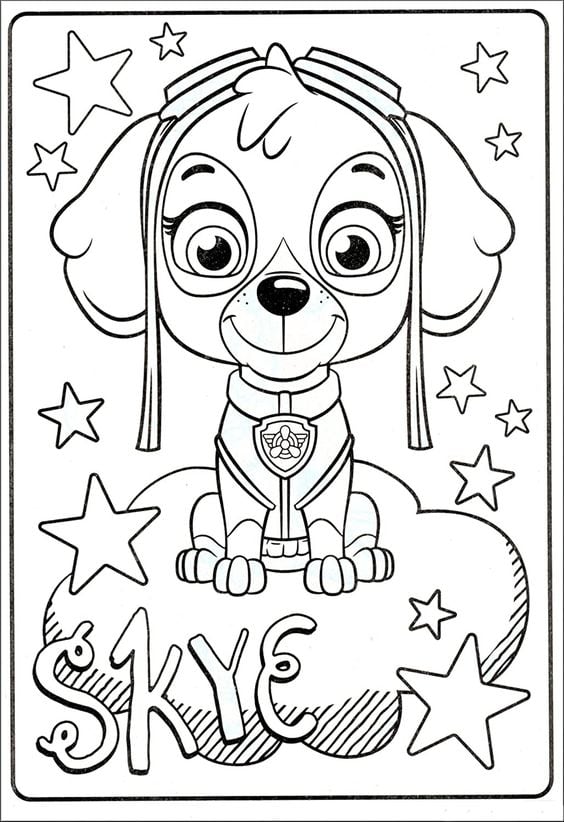 Dibujos de Paw Patrol con temática del Día del niño