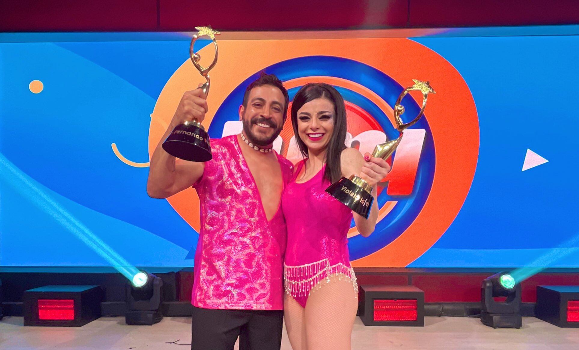 Violeta Isfel y Luis Fernando Peña se convierten en los ganadores de Las Estrellas bailan en Hoy
