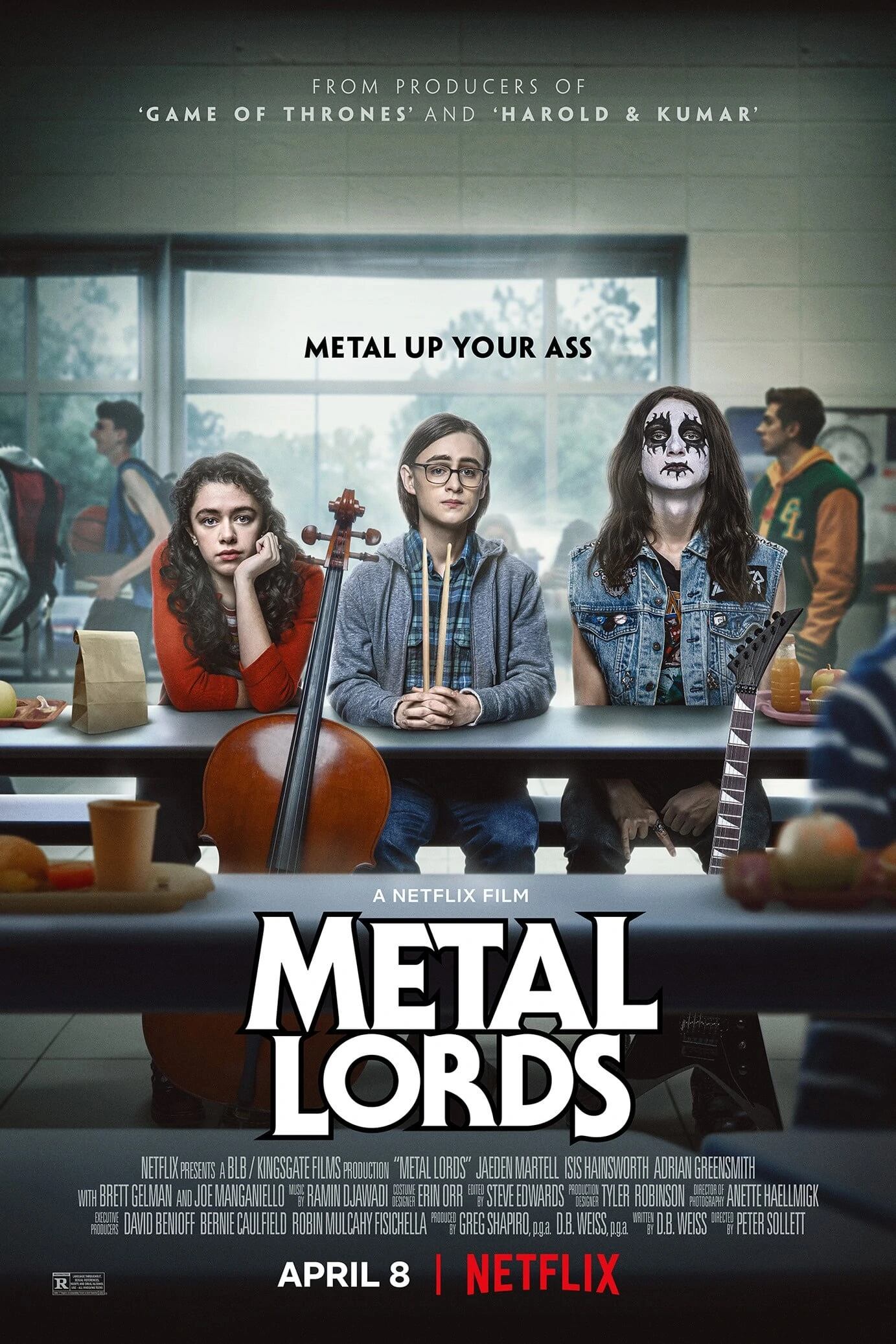 Metal Lords, película de Netflix