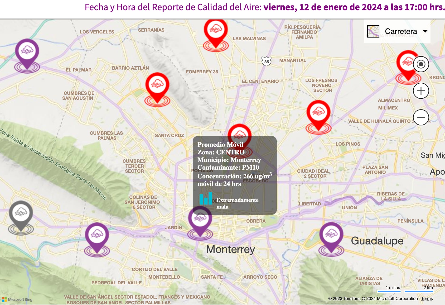 ¿Primer mundo? Monterrey y San Pedro Garza García, entre las ciudades más contaminadas del planeta