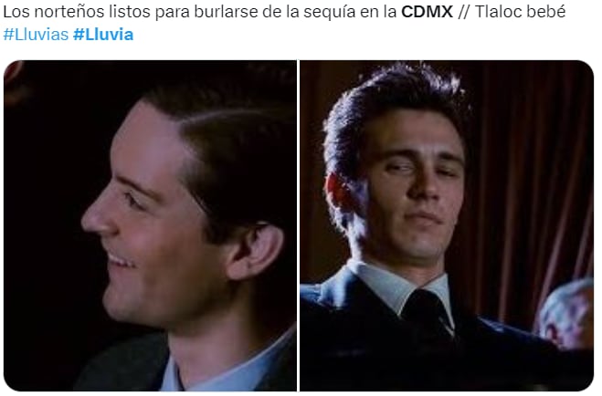 Memes por lluvia en CDMX y Edomex