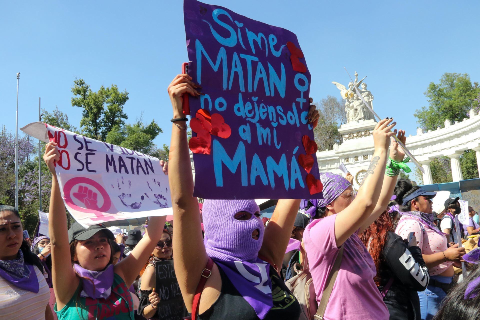 Así se vive la la marcha del 8M por el Día Internacional de la Mujer 2023 desde CDMX