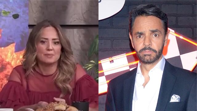 Andrea Legarreta y Eugenio Derbez