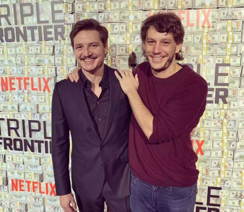 Pedro Pascal y su hermano Nicolás Balmaceda Pascal