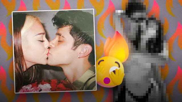 El sexy topless de Danna Paola junto a su novio Alex Hoyer por San Valentín
