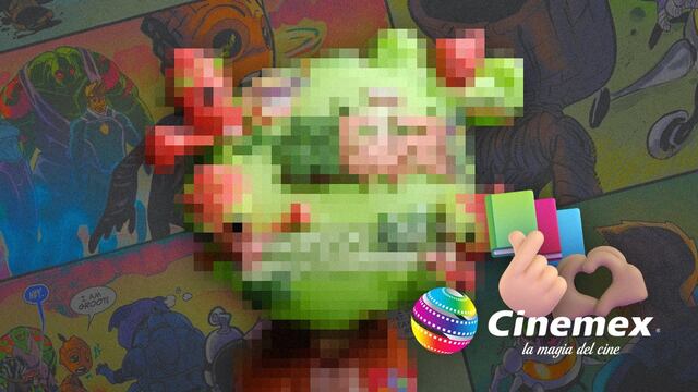 La palomera de Groot por los 85 años Marvel en Cinemex