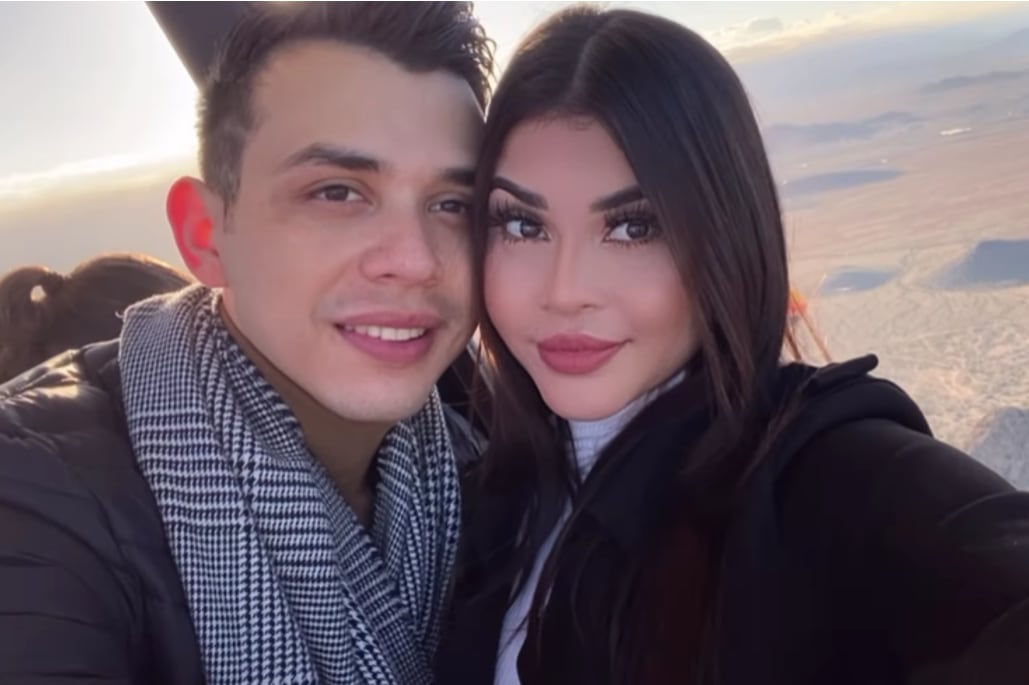 Carlos Parra y su novia, Lilian Griego