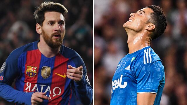 Lionel Messi y Cristiano Ronaldo