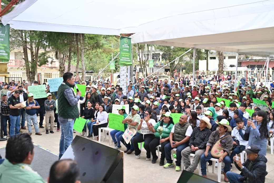 Ricardo Gallardo lleva infraestructura y renovación urbana a 50 comunidades de Tamazunchale