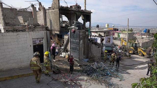 Explosión en Chimalhuacán