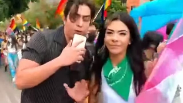 Youtuber Sebastián Santoyo se burla de activista trans