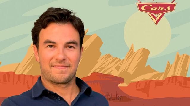 Checo Pérez se convierte en un personaje de 'Cars'