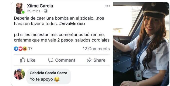 El mensaje se hizo viral