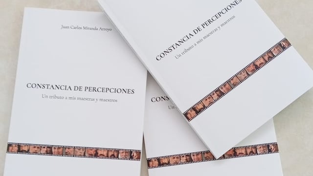 Constancia de percepciones, de Juan Carlos Miranda Arroyo