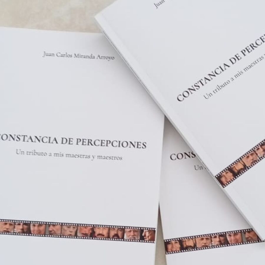 Libro: Constancia de percepciones. Un tributo