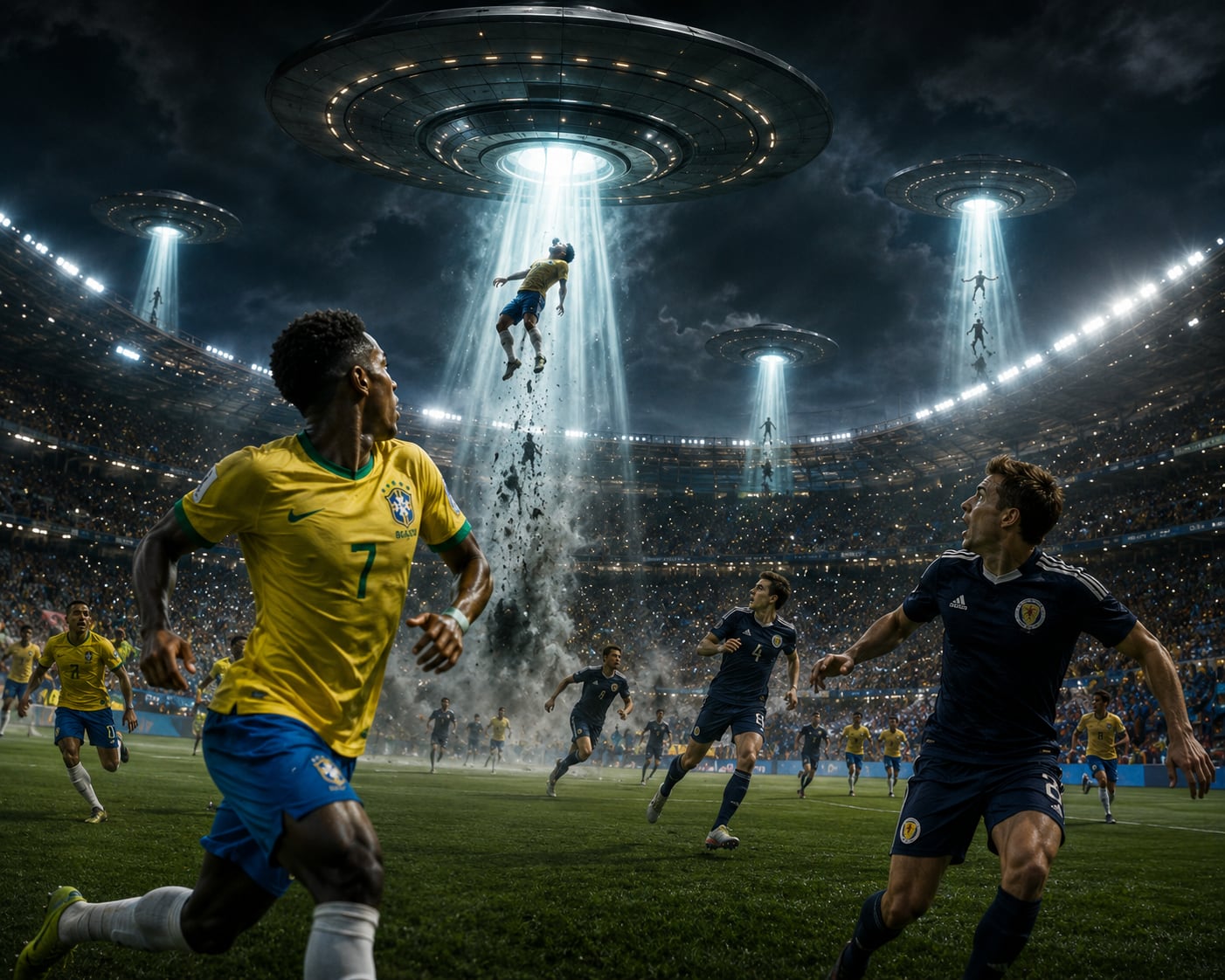 Predicción de Vó Bahiana sobre extraterrestres en el partido de Brasil vs Escocia, provoca invasión de memes en redes