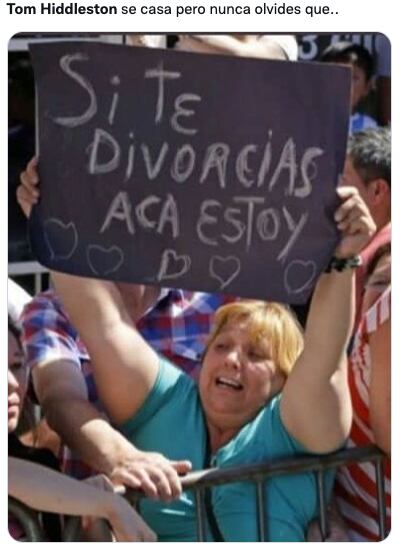 Memes sobre el compromiso de Tom Hiddleston