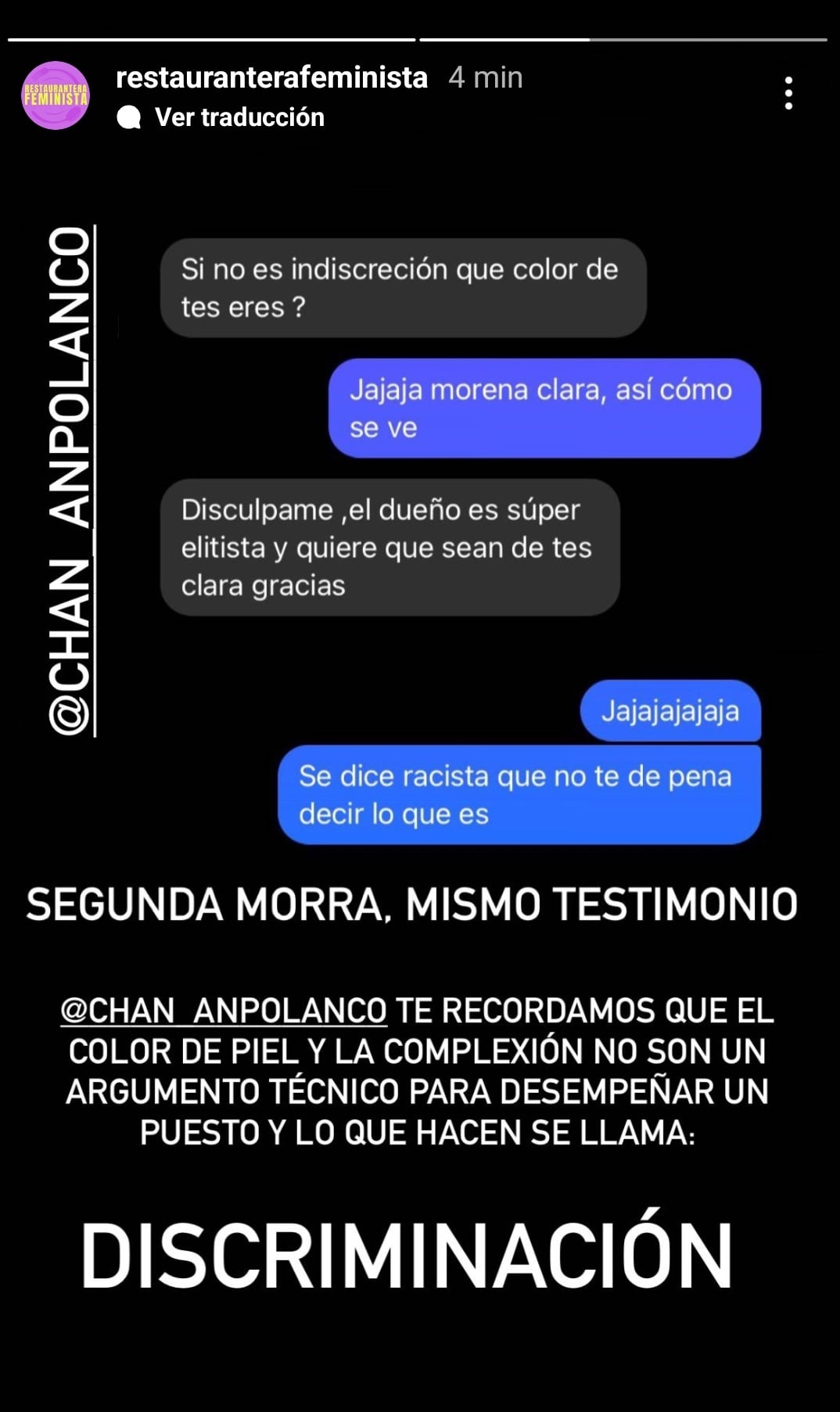 Denuncian discriminación a restaurante Chang An de Polanco por querer a empleados con piel blanca