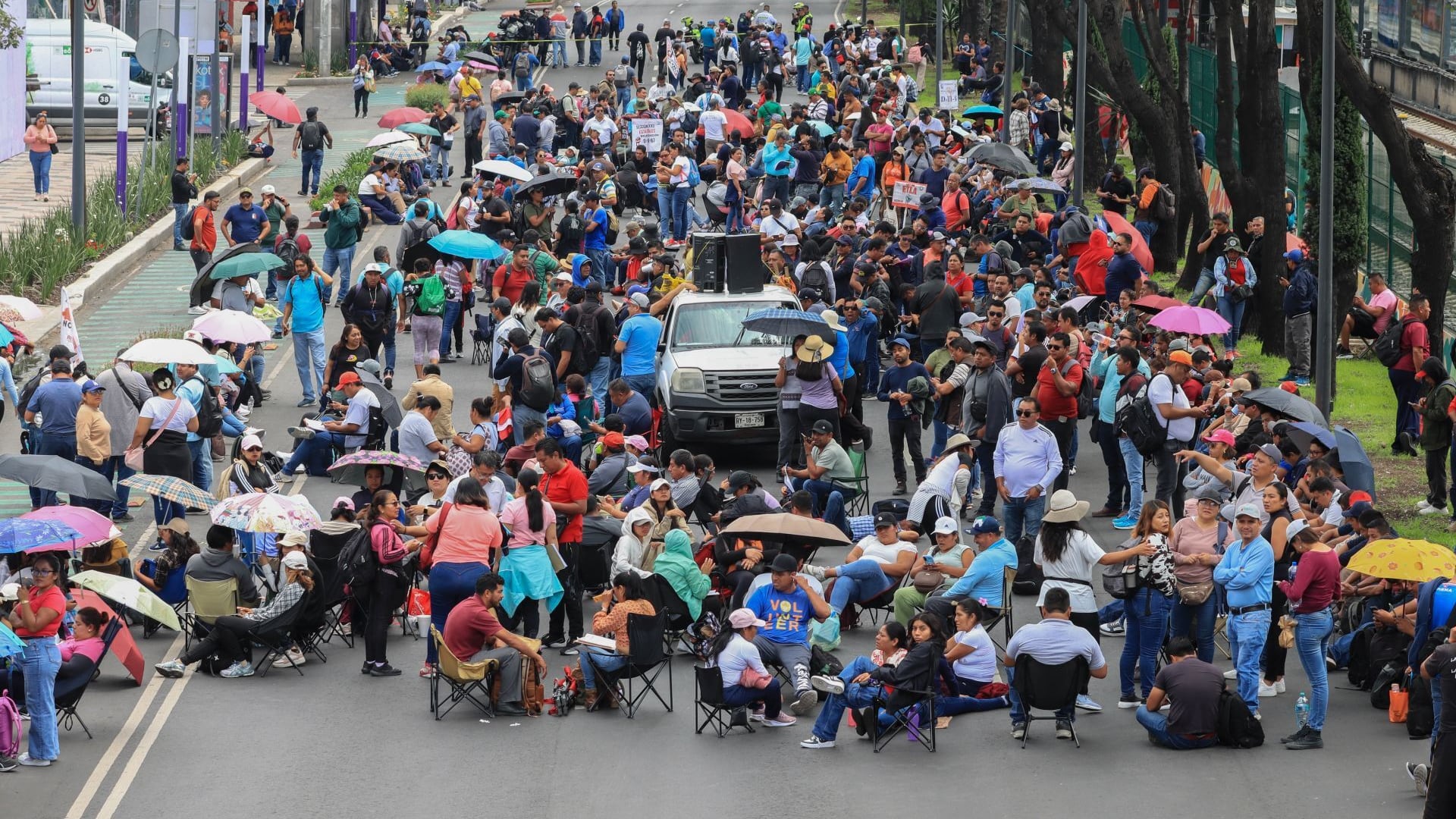 Marchas hoy: CNTE y madres buscadoras movilizarán varias zonas de CDMX