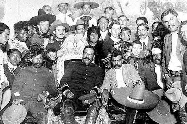 Francisco Villa y Emiliano Zapata
