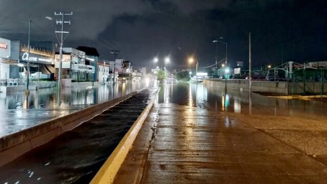 Inundaciones en Mazatlán