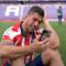 Luis Suárez llora tras ganar título con Atlético de Madrid