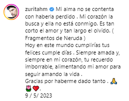 Humberto Zurita recuerda que sería el cumpleaños de Christian Bach.